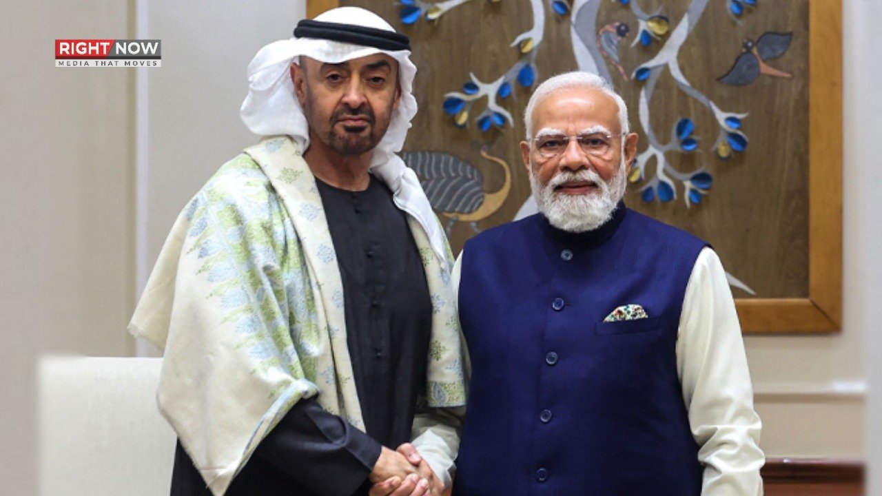 اماراتی صدر کا دورہ بھارت، دفاعی و تجارتی معاہدے طے