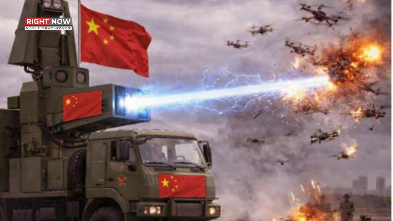 چین نے مائیکروویو شعاعوں سے ڈرون تباہ کرنے والا ہتھیار بنایا