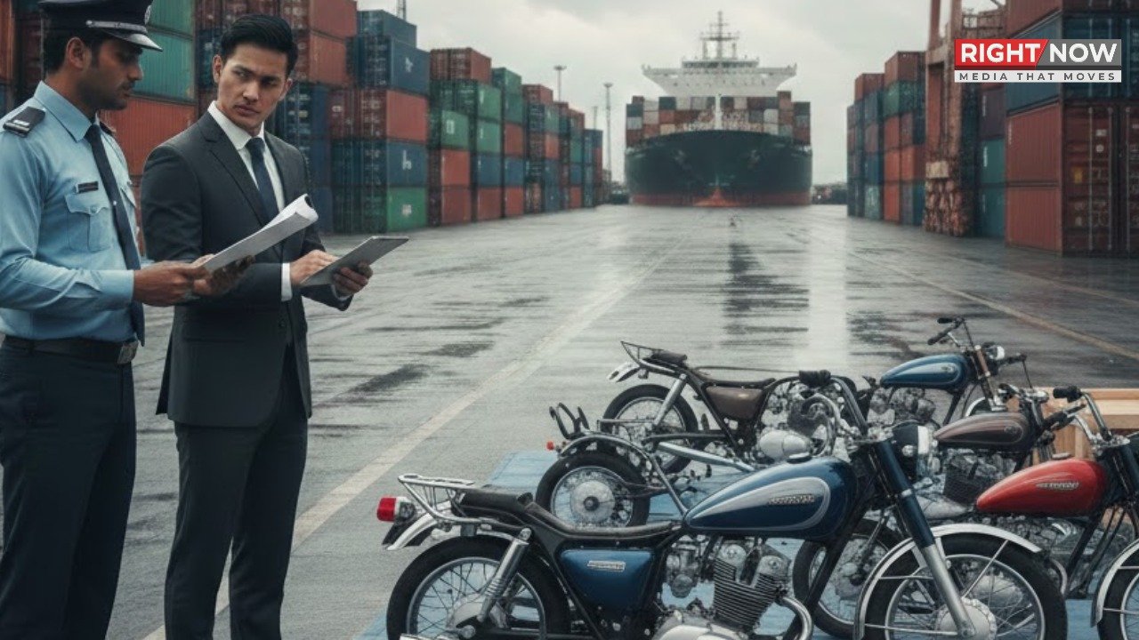 چین سے موٹر سائیکل کٹس کی درآمد پر کسٹمز تنازعہ