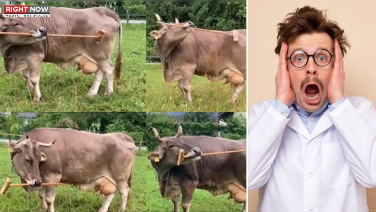 آسٹریا کی گائے ویرونیکا نے اوزاروں کا استعمال کر کے سائنسدانوں کو حیران کردیا