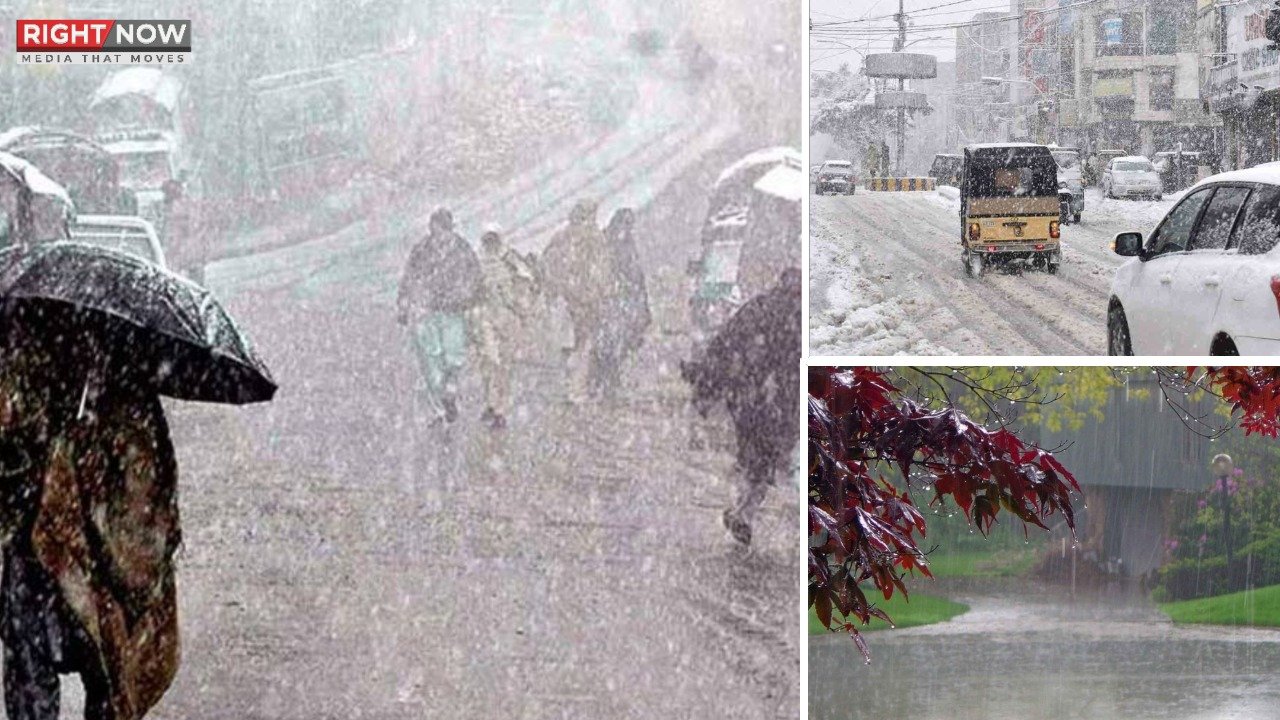 ملک بھر میں بارش اور برفباری کا امکان، سردی کی شدت میں اضافہ