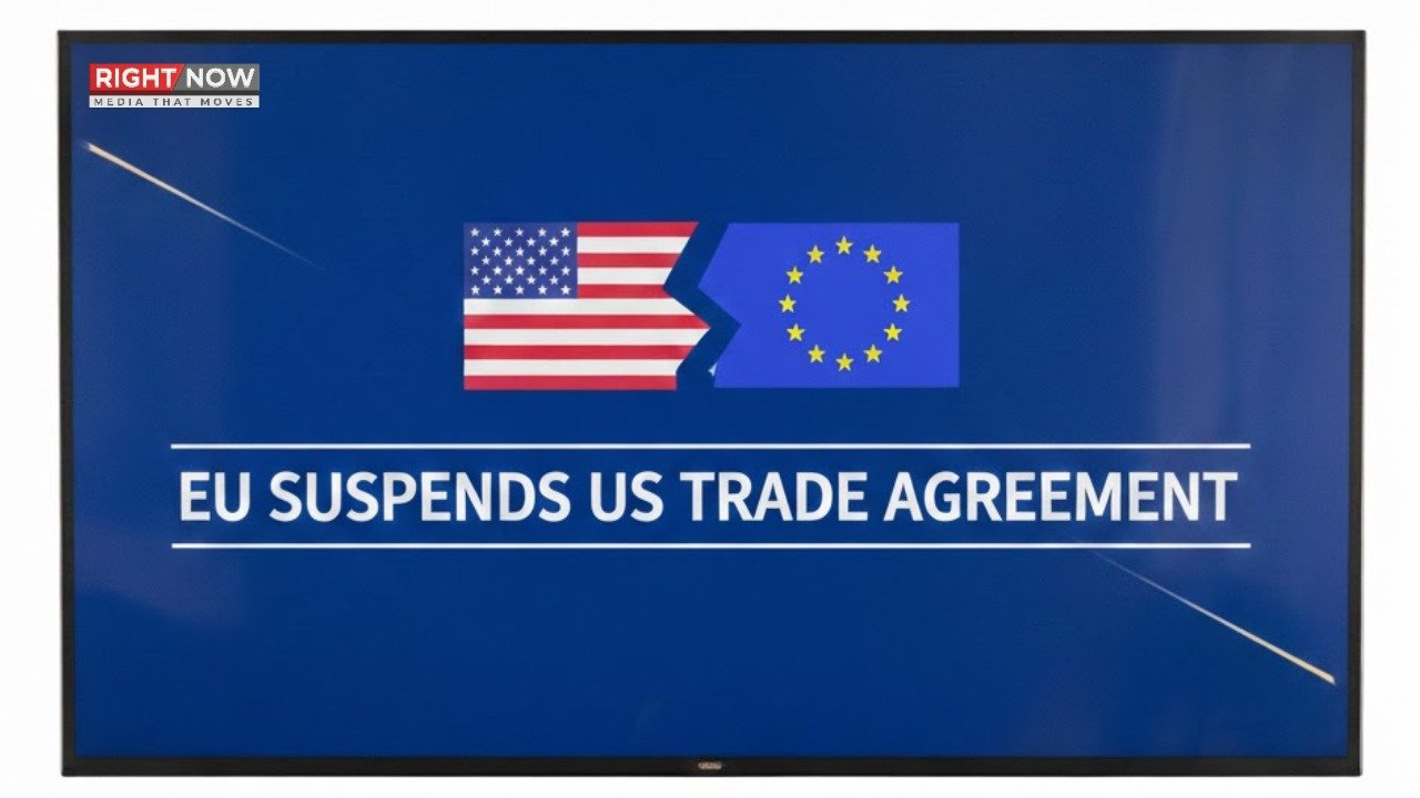 یورپی یونین نے امریکی تجارتی معاہدہ معطل کرنے کی منظوری دی