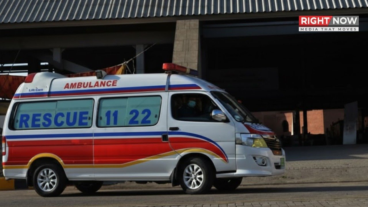 لاہور میں ریسکیو 1122 کی ایمبولینس حادثے کا شکار، ریسکیو کی ضرورت پڑ گئی