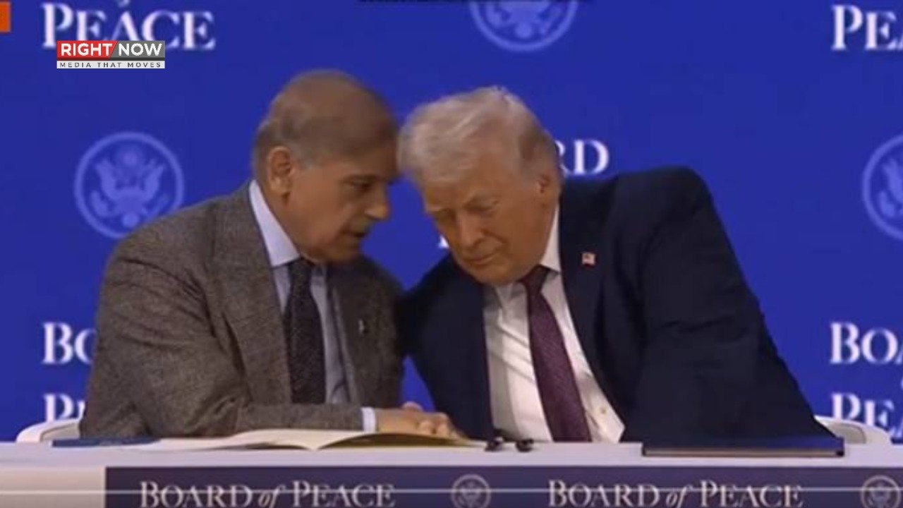 وزیراعظم شہباز شریف کی امریکی صدر کے کان میں سرگوشی سوشل میڈیا پر وائرل