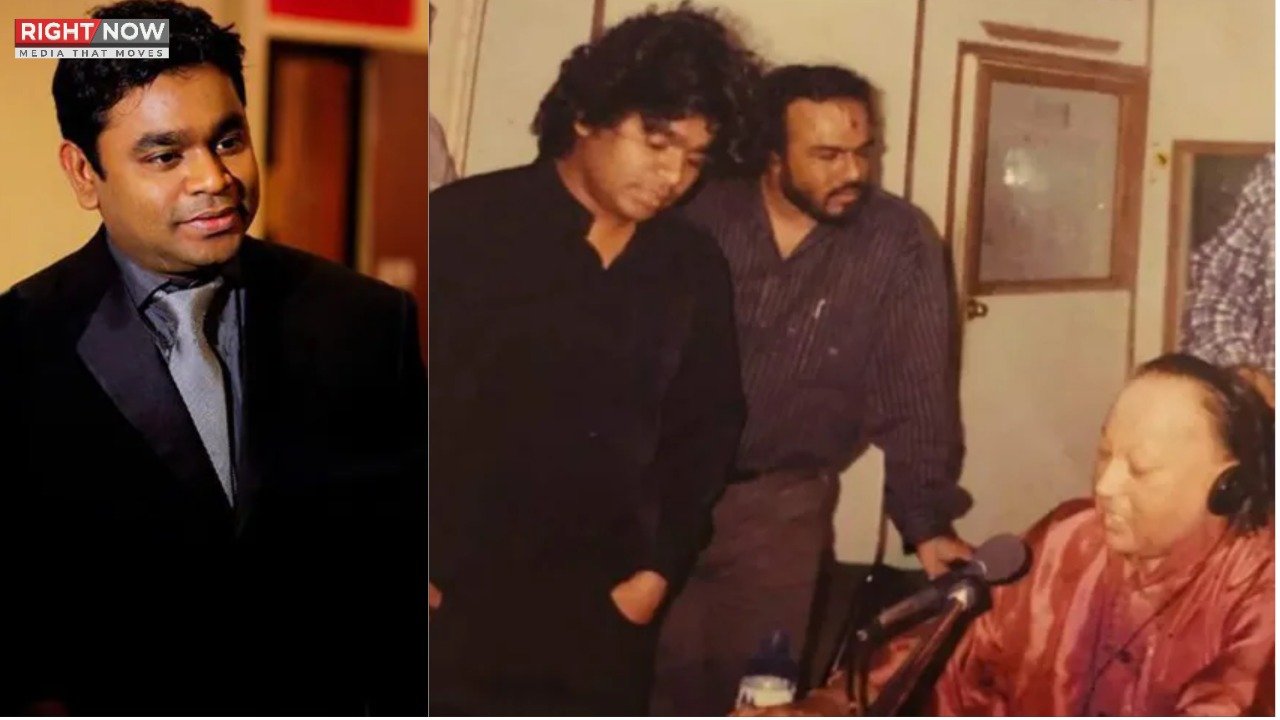 اے آر رحمان کی نصرت فتح علی خان سے ملاقات کا روحانی تجربہ