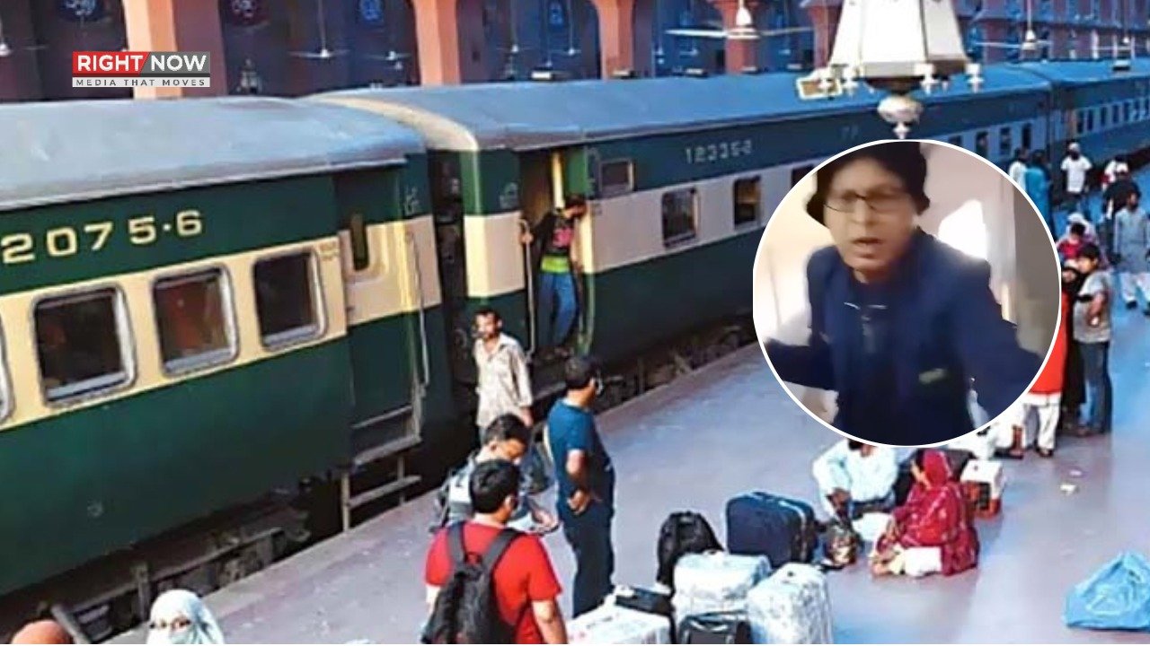 لاہور: ریلوے ٹکٹ چیکر نے مسافر کو تھپڑ مارا، معطل