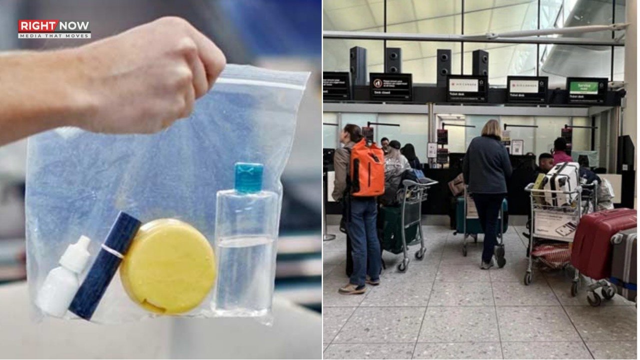 لندن ہیتھرو ایئرپورٹ نے مائع پابندی ختم کر دی