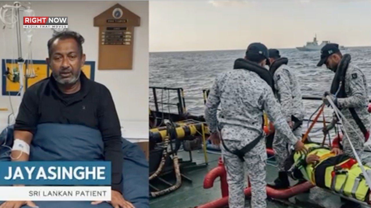 پاک بحریہ کا گوادر سے دور سمندر میں سری لنکن عملے کی کامیاب ریسکیو