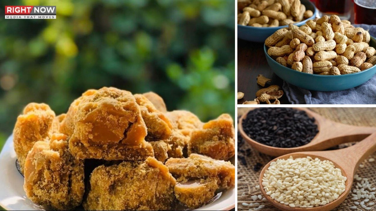 سردیوں میں مونگ پھلی، گُڑ اور تل کے فوائد