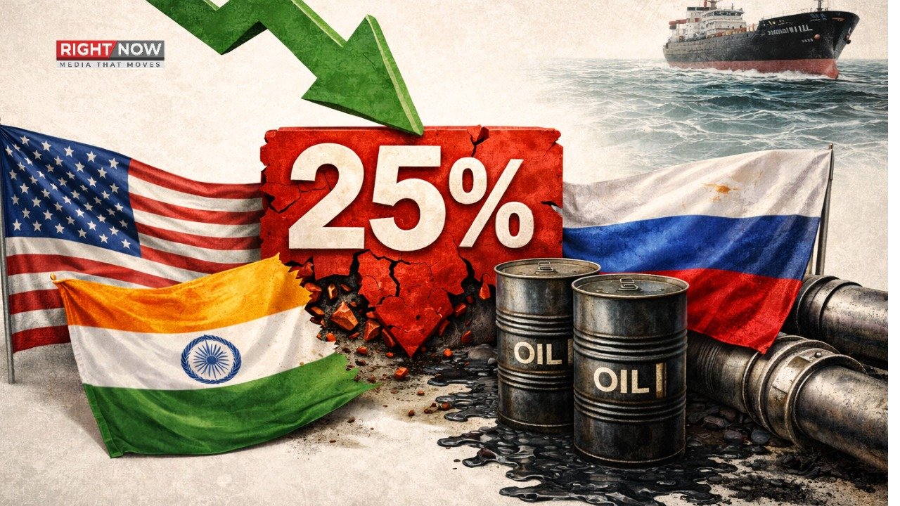 امریکہ کا بھارت پر 25 فیصد ٹیکس ہٹانے پر غور، روسی تیل کی درآمدات میں کمی