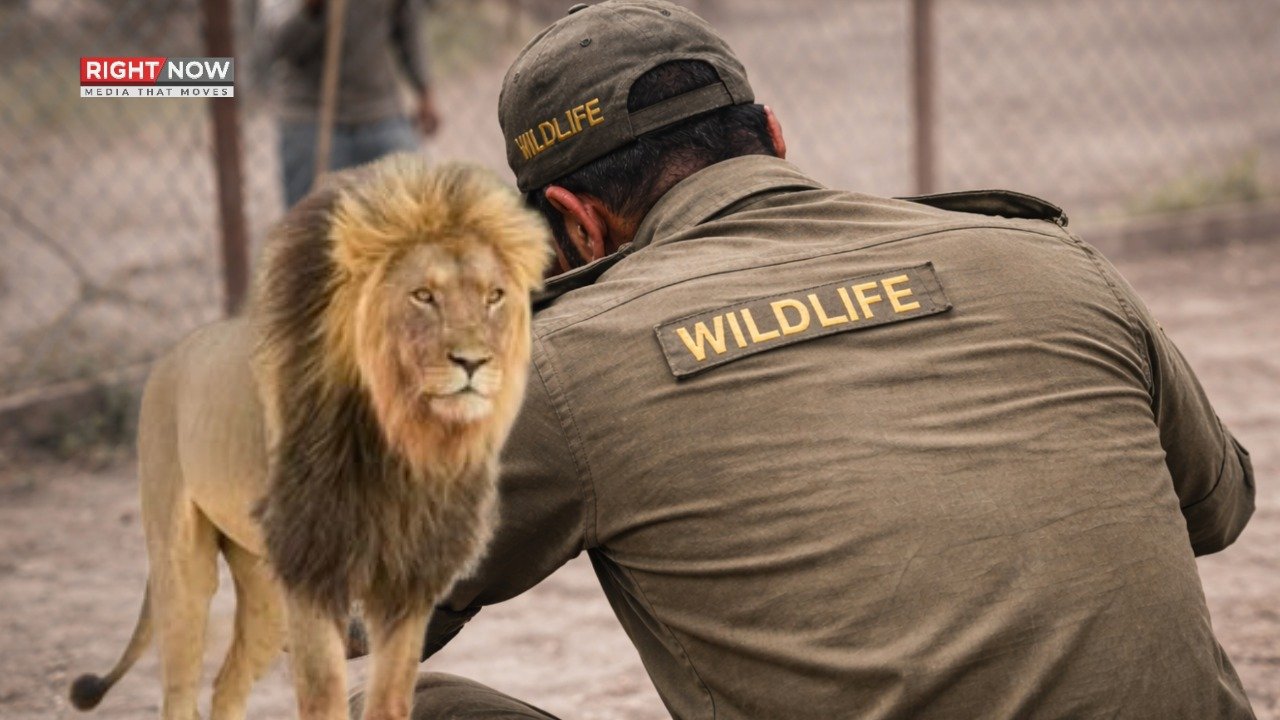 فیصل آباد میں شیر کا حملہ، وائلڈ لائف اہلکار زخمی