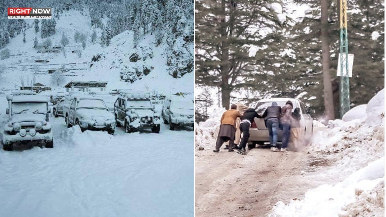 سوات: وادی کالام میں برفباری کے بعد سڑکیں تاحال بند