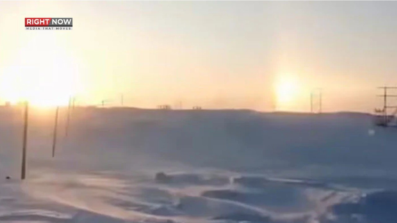 روس اور چین میں بیک وقت کئی سورج نظر آنے کی حقیقت