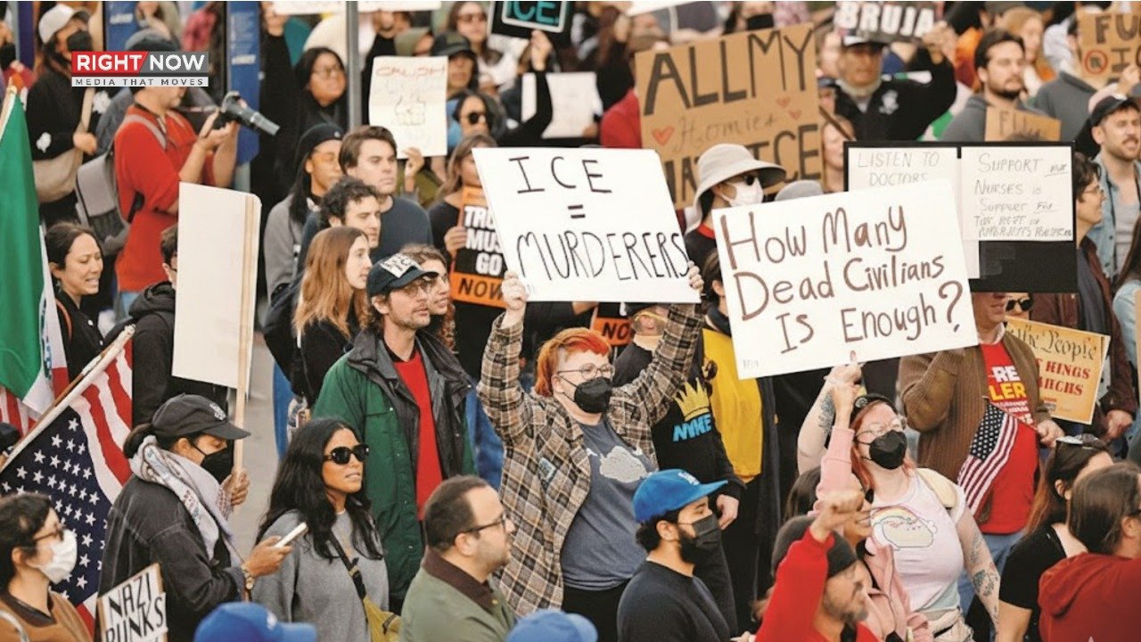 امریکا میں امیگریشن ایجنٹ کے ہاتھوں شہری کی ہلاکت پر مظاہرے