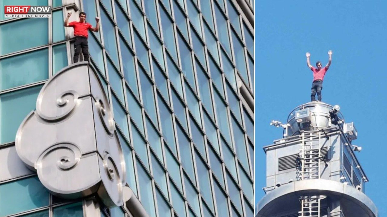امریکی کوہ پیما کا تائی پے 101 عمارت بغیر رسی کے سر