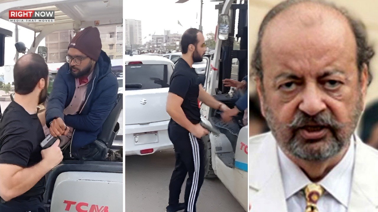 کار لفٹر کو دھمکی دینے پر آغا سراج درانی کے مبینہ بھانجے کے خلاف مقدمہ