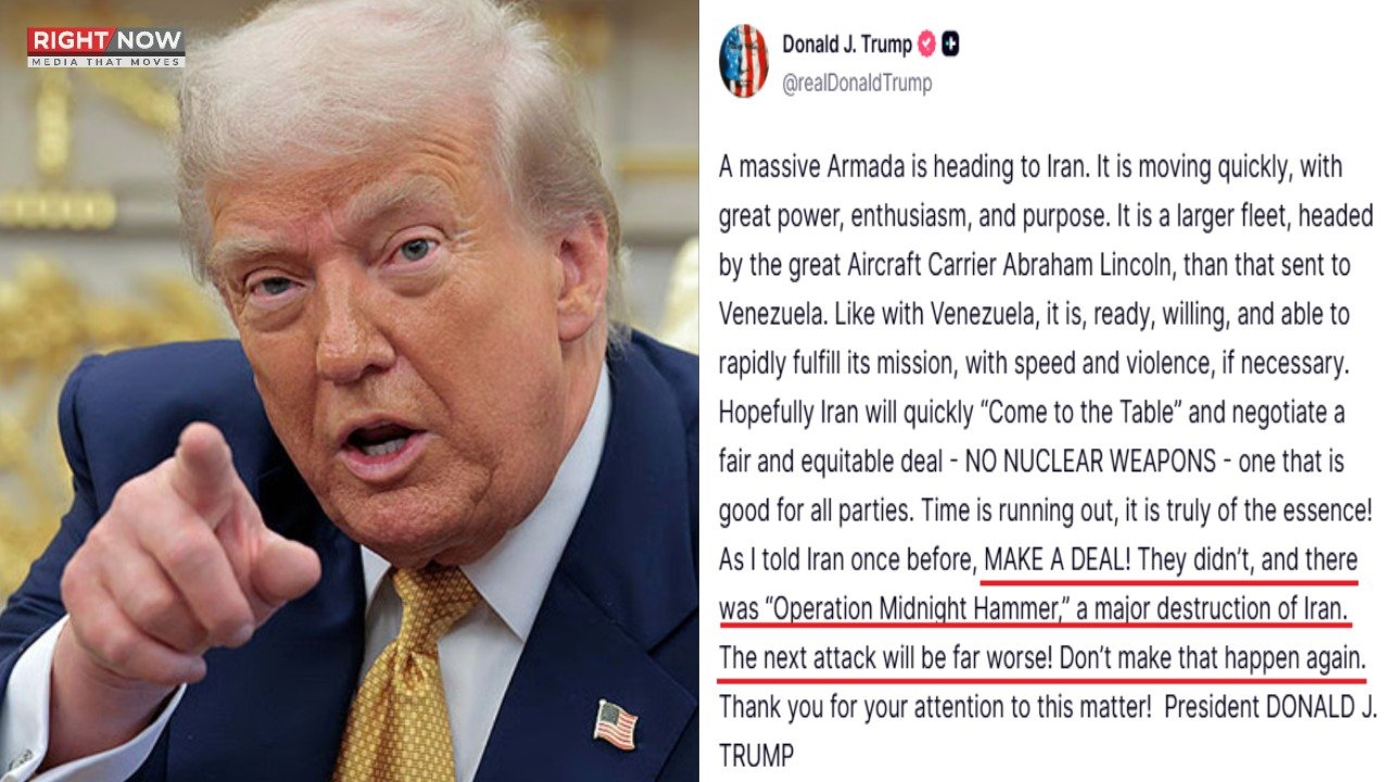 ایران نے معاہدہ نہ کیا تو شدید حملہ کریں گے: ٹرمپ