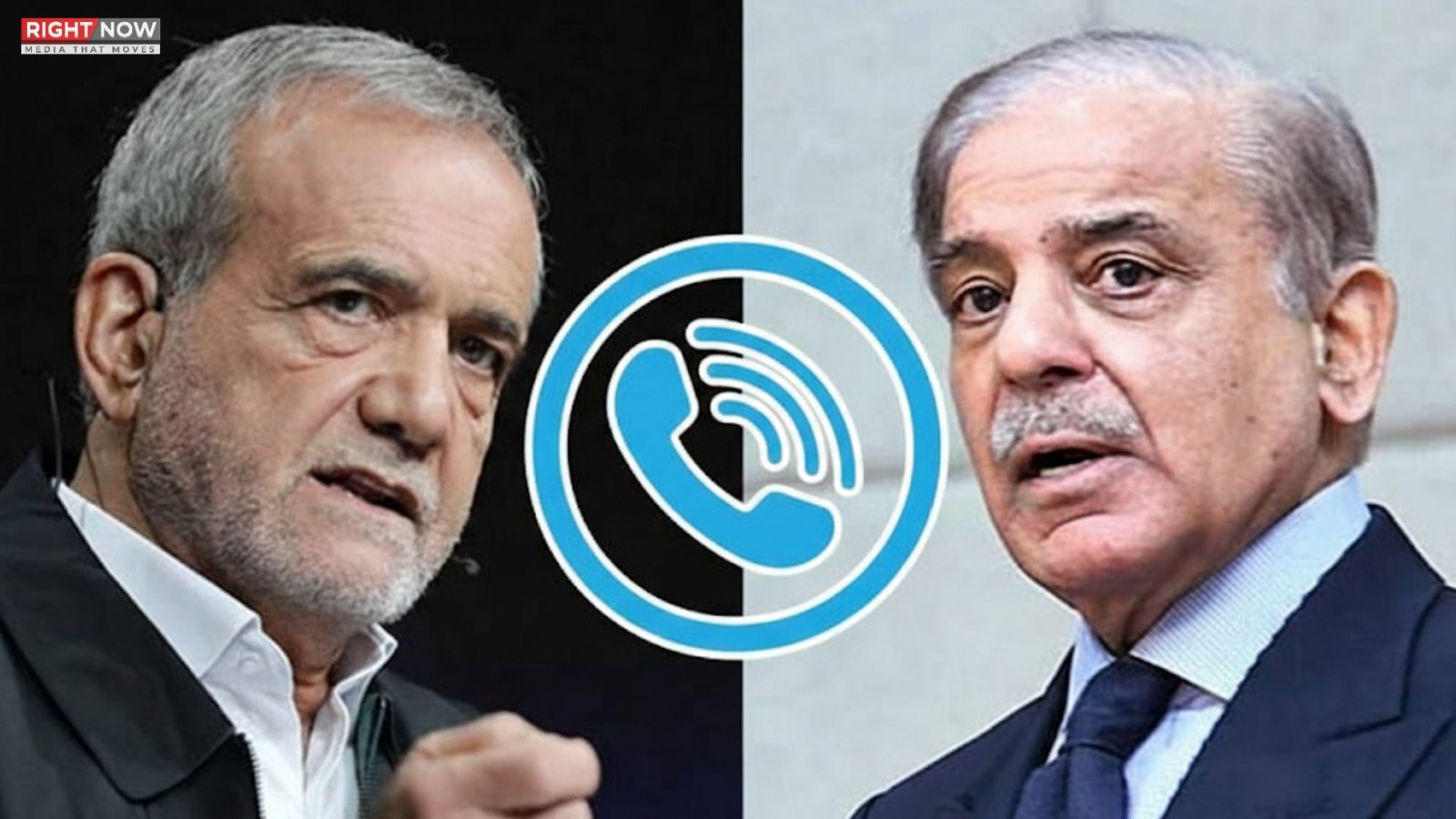 وزیراعظم شہباز شریف کا ایرانی صدر سے ٹیلی فونک رابطہ