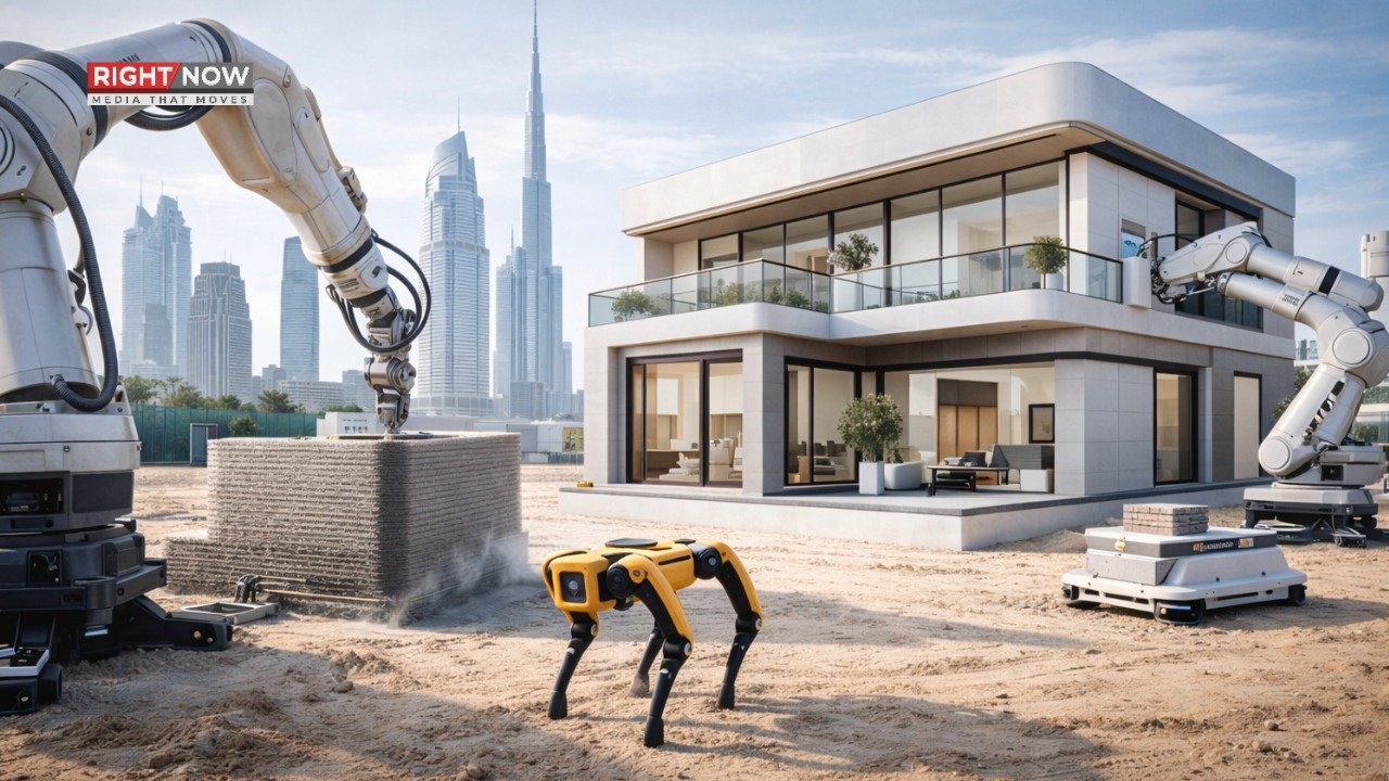 دبئی میں روبوٹک ٹیکنالوجی سے پہلا مکمل خودکار ویلا تعمیر ہوگا