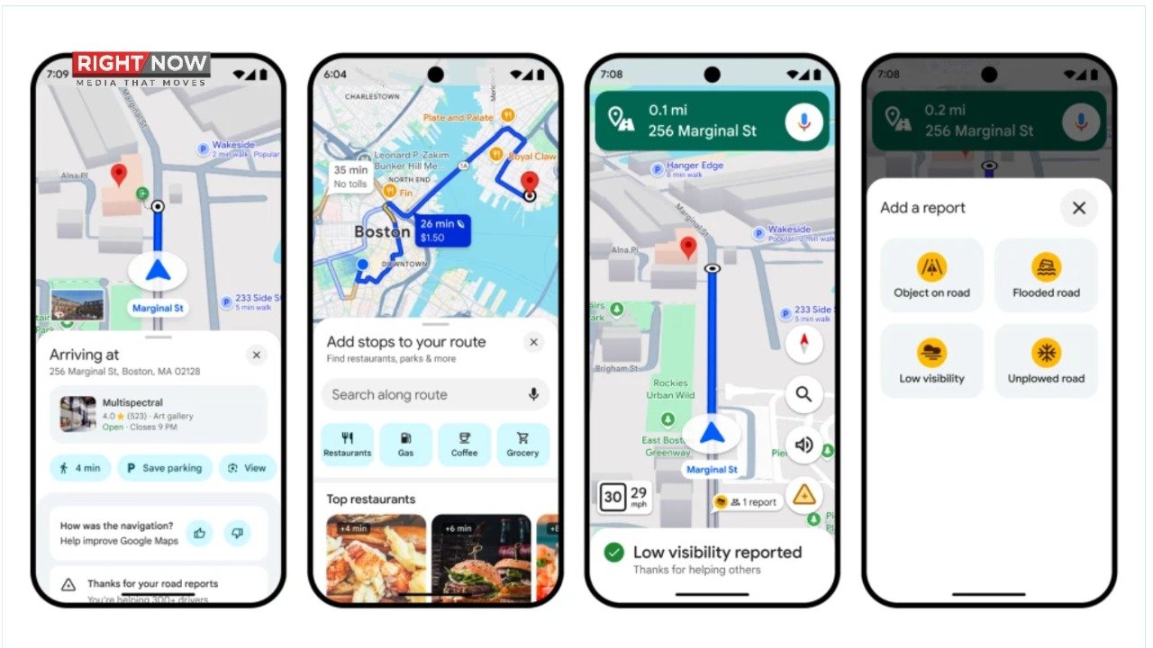 گوگل میپس میں نیا اے آئی فیچر، نیوی گیشن کا نیا تجربہ