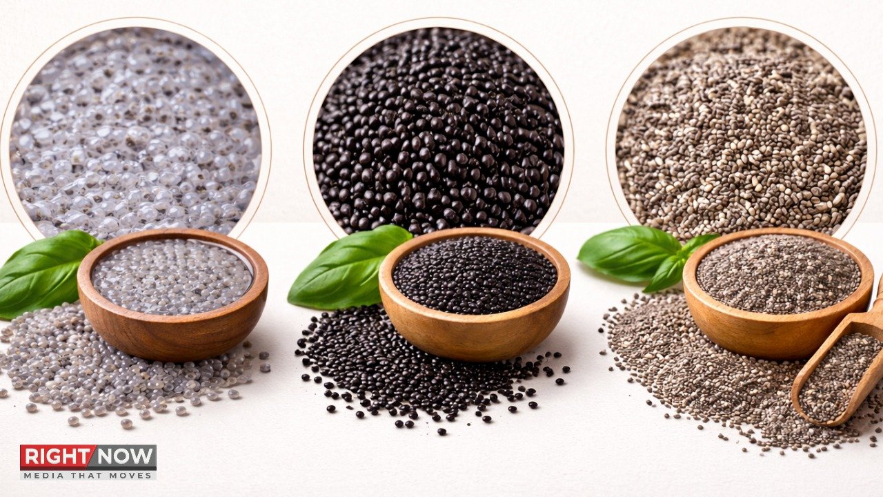 چیا سیڈز اور تخم بالنگا: صحت کے لئے کون بہتر؟