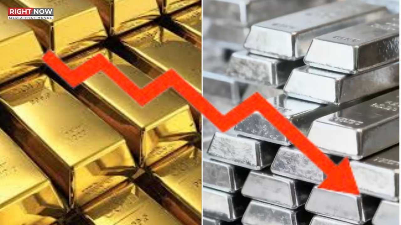 سونے اور چاندی کی قیمتوں میں مسلسل دوسرے روز نمایاں کمی