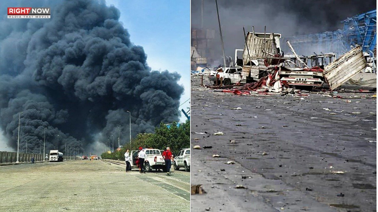 بندر عباس میں دھماکا، عمارت تباہ، گاڑیاں و دکانیں متاثر