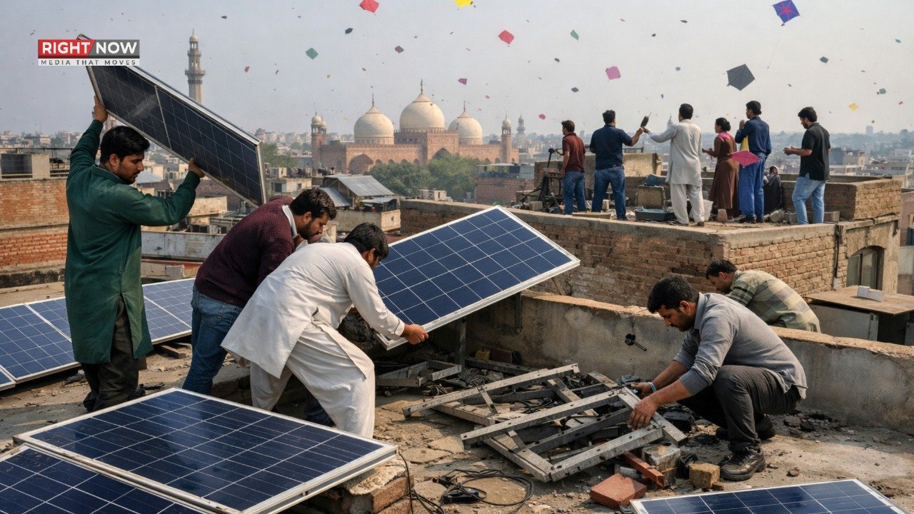 بسنت منانے کا جنون، لاہوری چھتوں سے عارضی طور پرسولر پینل اُکھاڑنے لگے