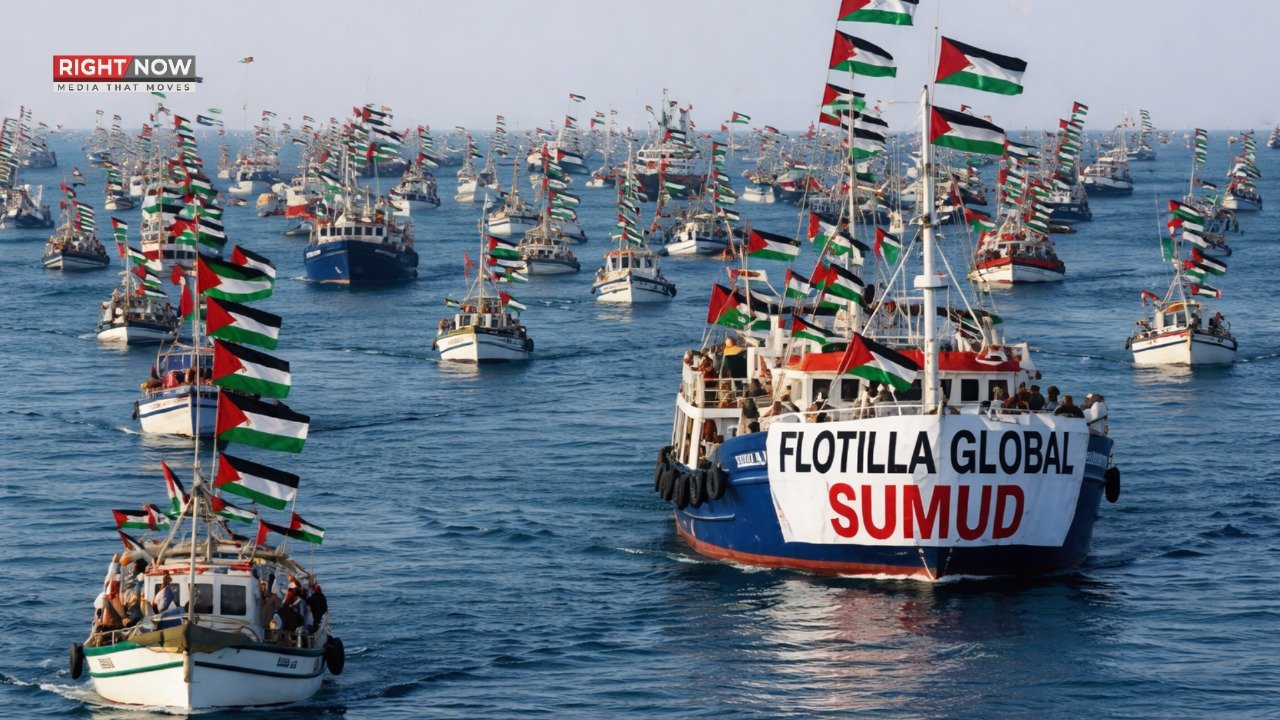 عالمی صمود فلوٹیلا کا بڑے قافلے کے ساتھ دوبارہ غزہ جانے کا اعلان
