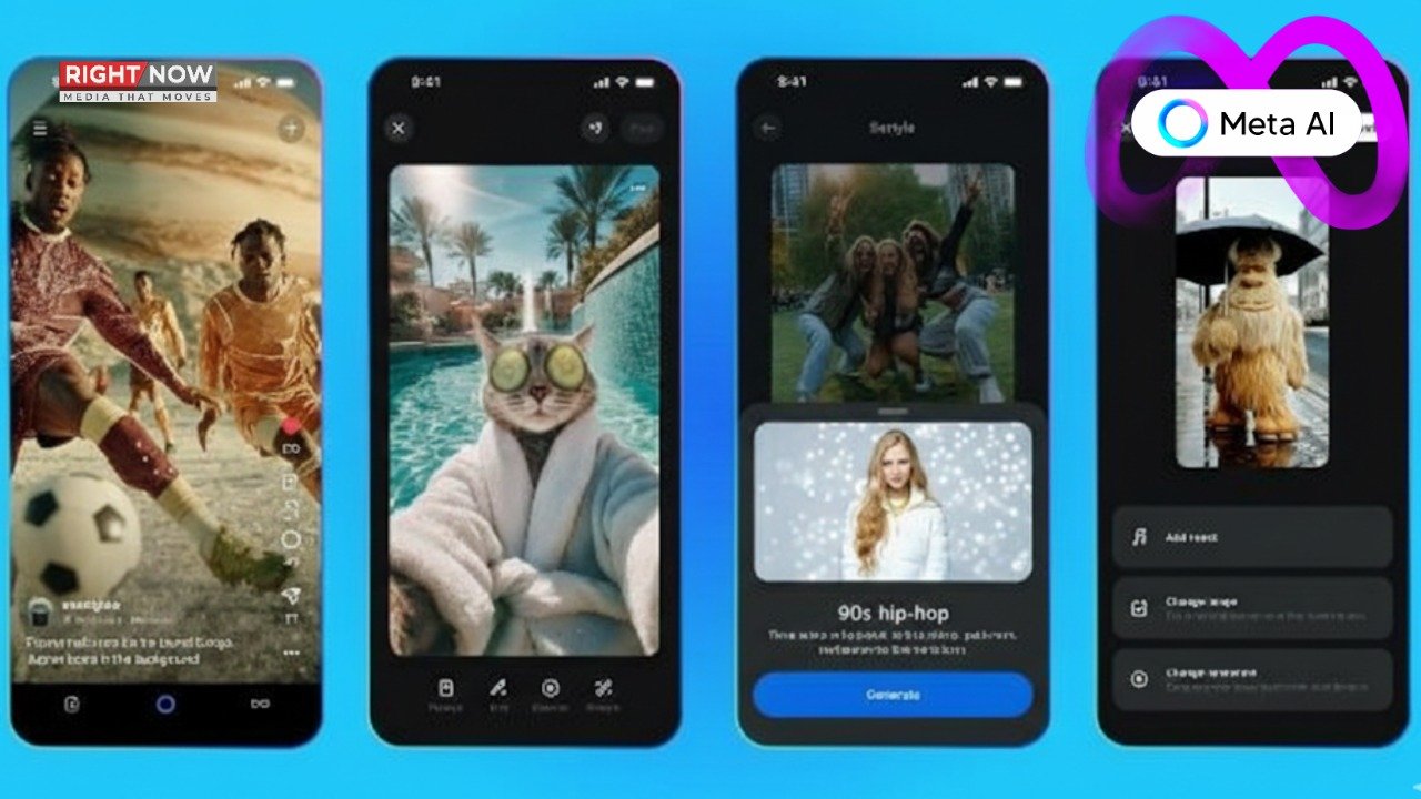 میٹا نے اے آئی ویڈیو سروس وائبز کی ایپ کی تیاری شروع کر دی