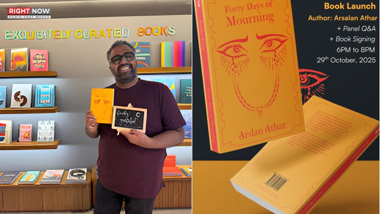 ارسلان اطہر کے ناول 'فورٹی ڈیز آف مارننگ' کی ادبی حلقوں میں پذیرائی