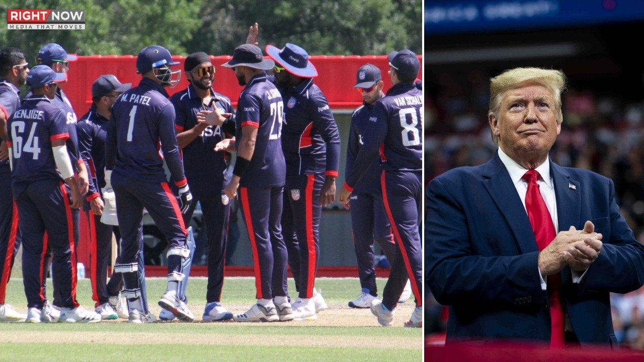 ٹرمپ نے ٹی20 ورلڈ کپ میں امریکی ٹیم کی حمایت کی