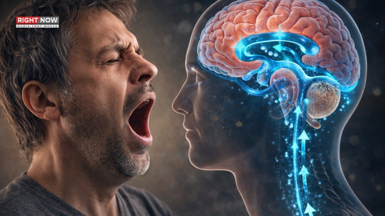 جماہی دماغی سیال کے بہاؤ پر اثر انداز ہوتی ہے