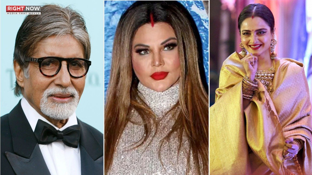 راکھی ساونت نے امیتابھ کو ریکھا سے شادی کا مشورہ دیا