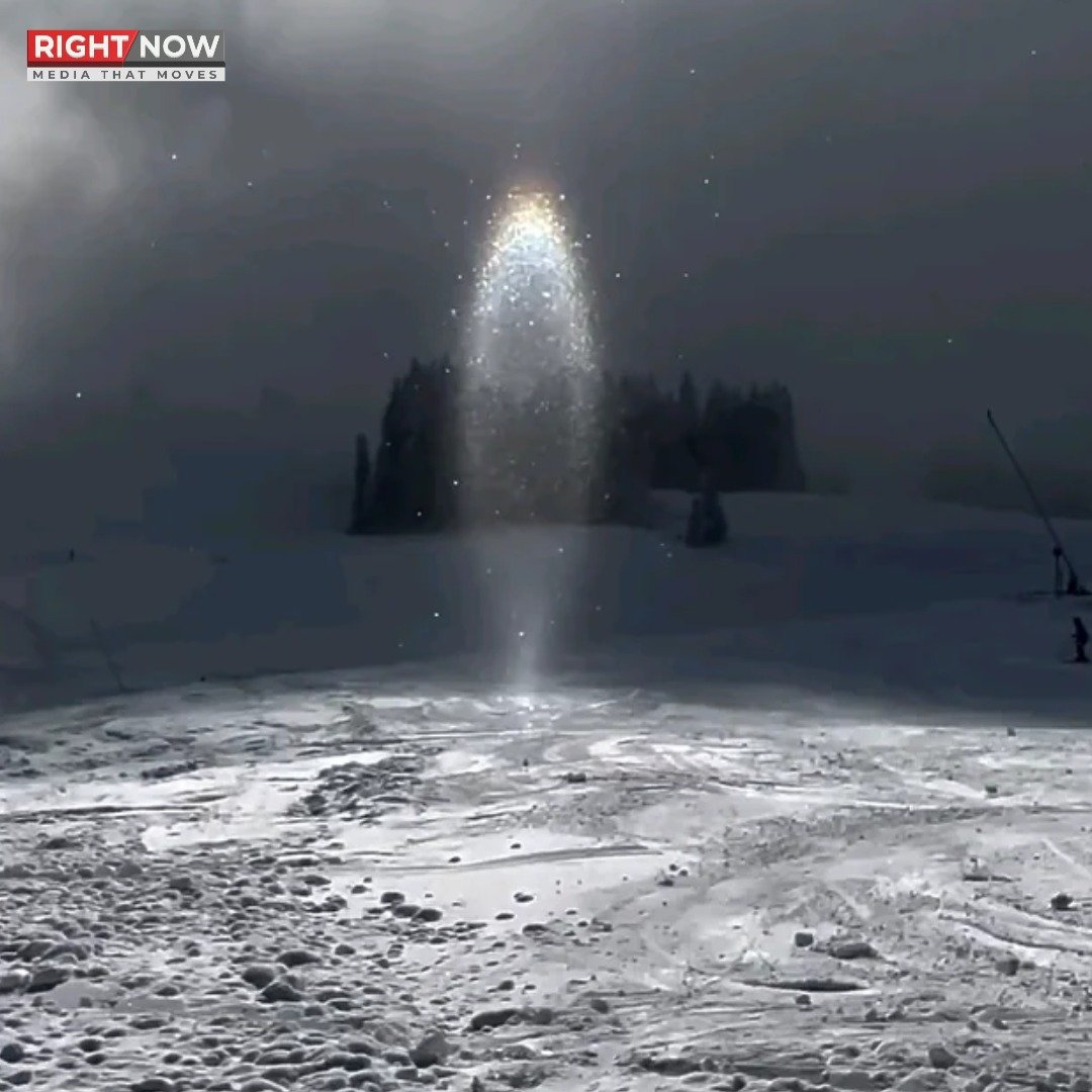 ہوا میں چمکتا سن کینڈل: نایاب قدرتی مظہر کی ویڈیو وائرل