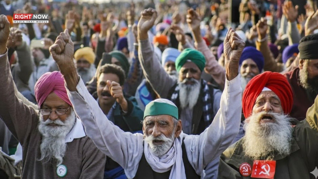 بھارتی کسانوں کا امریکا کے ساتھ تجارتی معاہدے پر احتجاج