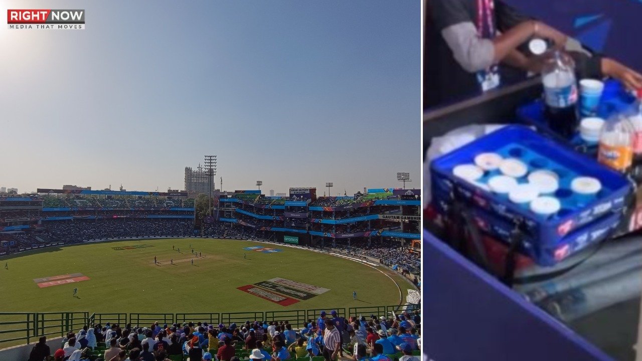 دہلی اسٹیڈیم میں کولڈ ڈرنکس کی مبینہ غیرمعیاری فروخت