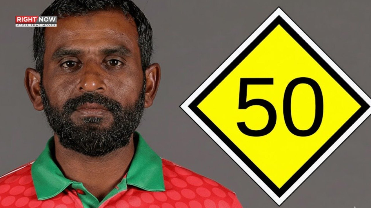 43 سالہ محمد ندیم کی ٹی ٹوئنٹی ورلڈکپ میں تاریخی ففٹی