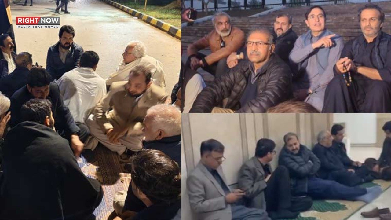 حکومت اور اپوزیشن مذاکرات ناکام، اسلام آباد میں دھرنے جاری