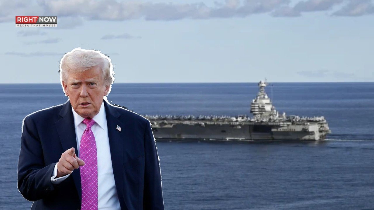 ایران معاہدہ ناکام ہونے پر امریکی بحری بیڑے کی ضرورت: ٹرمپ