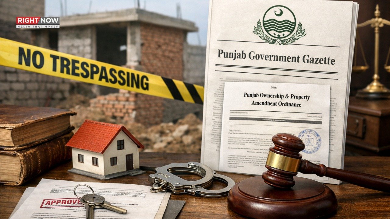 پنجاب میں غیر قانونی قبضہ قابل سزا جرم قرار