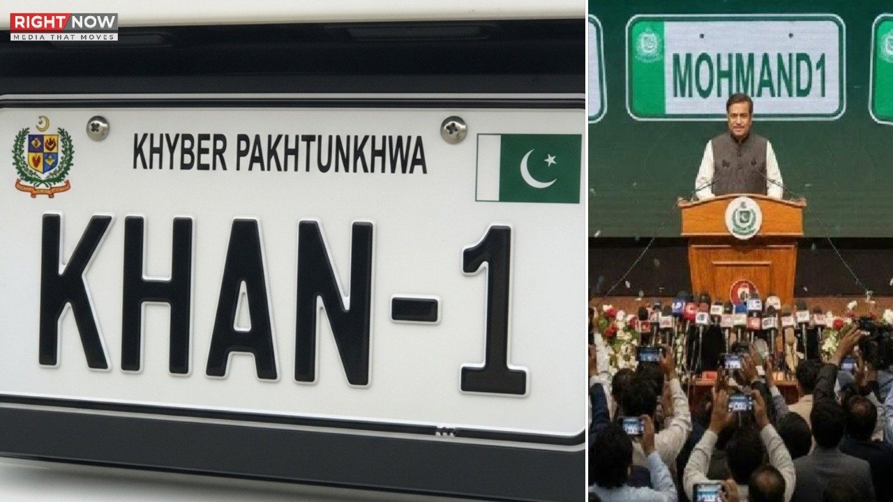 خیبرپختونخوا حکومت کی نمبر پلیٹس نیلامی میں 47 کروڑ کی کمائی