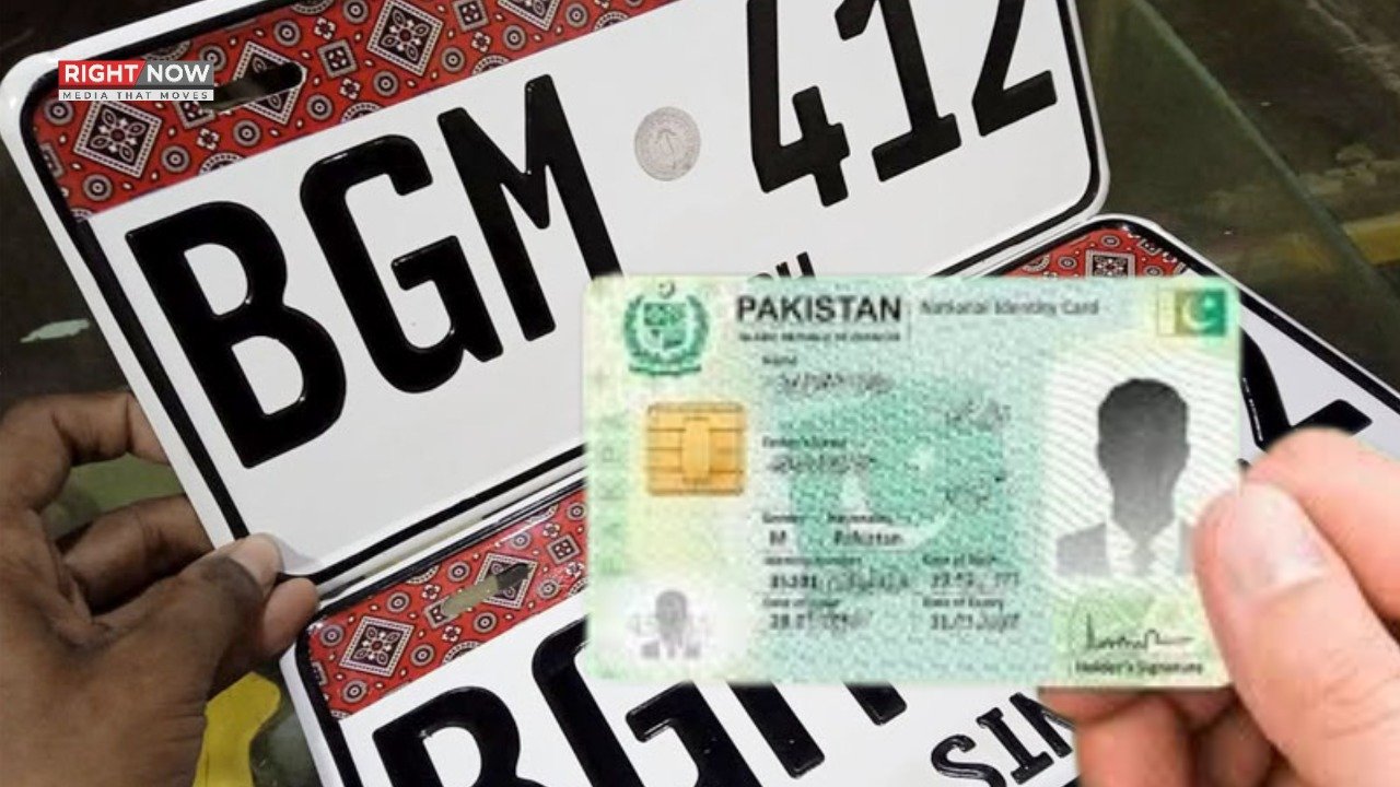 کراچی: گاڑیوں کی نمبر پلیٹس اب شناختی کارڈ پر رجسٹرڈ