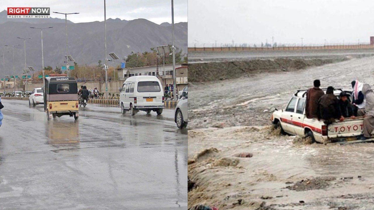 بلوچستان میں شدید بارشوں سے نشیبی علاقے زیر آب
