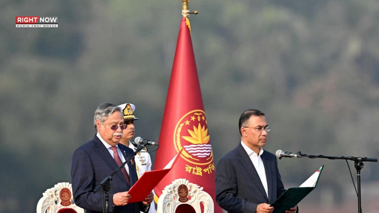 بنگلا دیش کے نئے وزیر اعظم طارق رحمان نے حلف اٹھا لیا