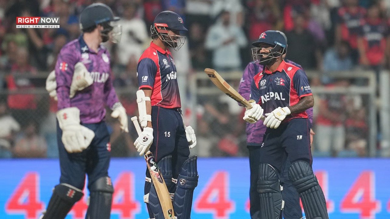 نیپال کی تاریخی کامیابی: ٹی ٹوئنٹی ورلڈکپ میں اسکاٹ لینڈ کو شکست