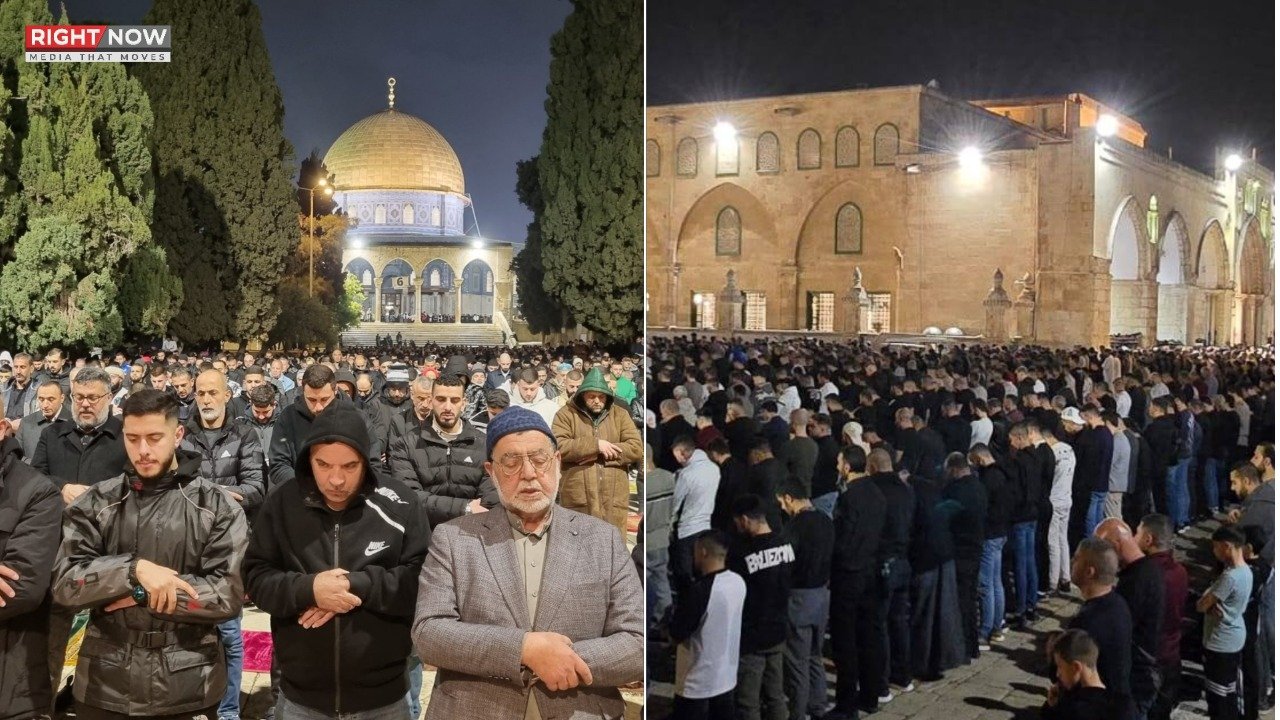 مسجد اقصیٰ میں تراویح کے دوران ایمان کی فتح