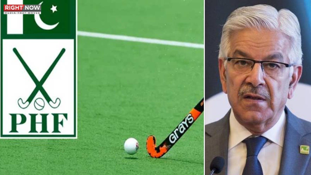 خواجہ آصف کا ہاکی فیڈریشن پر سیاسی تقرریوں کا الزام