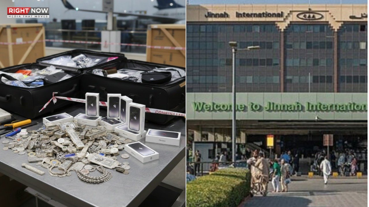 کراچی ایئرپورٹ پر چاندی اور قیمتی آئی فونز کی اسمگلنگ ناکام