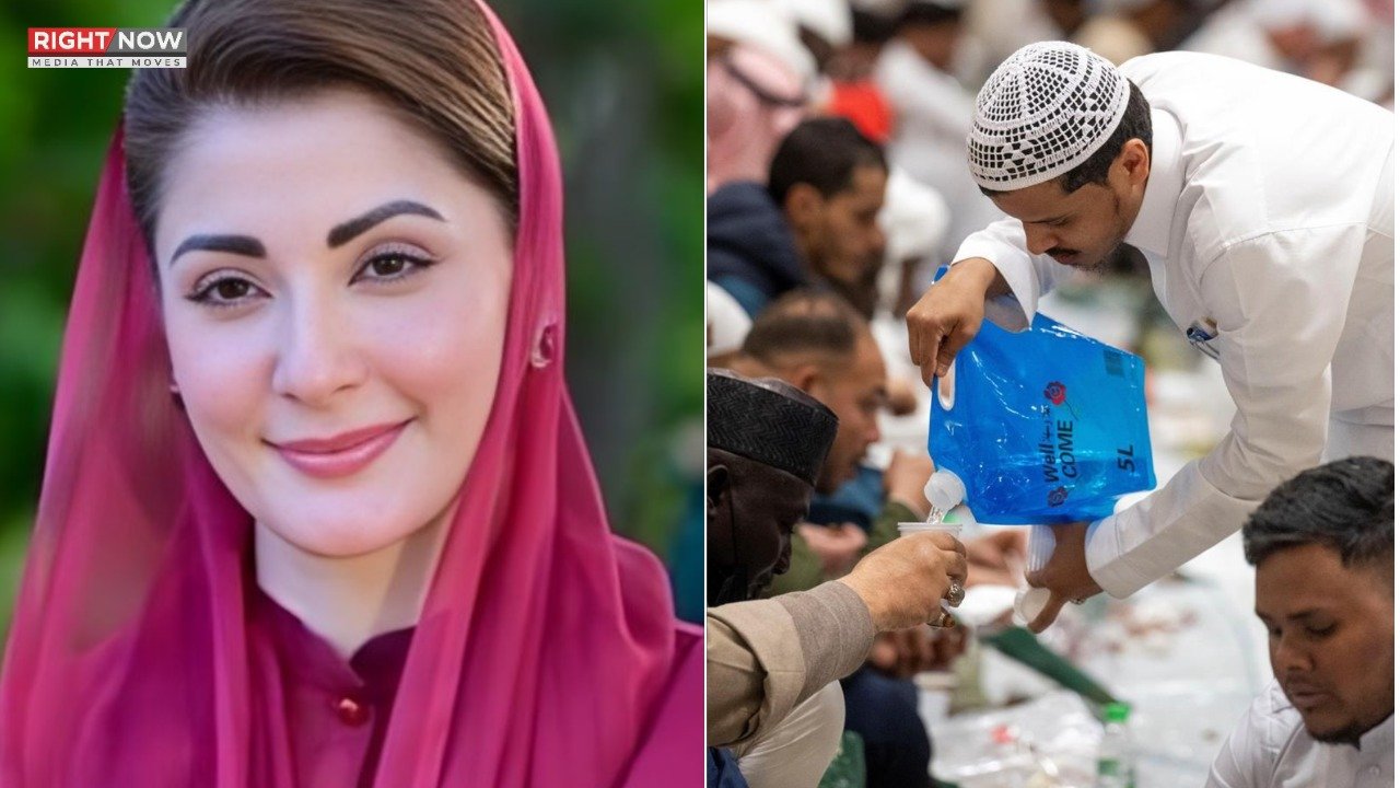 پنجاب میں 'مریم کے مہمان' دسترخوان پر روزہ داروں کی بھرمار
